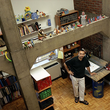 Dan Yacarino in the Studio